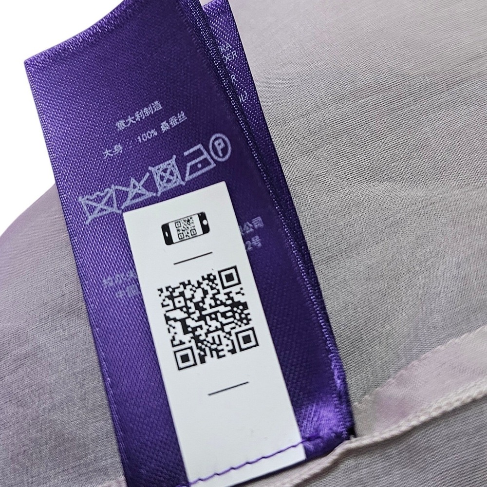 Rare Ralph Lauren Collection Purple Label Jayne Silk Organza Trench Mauve US 2 - Picture 5 of 16